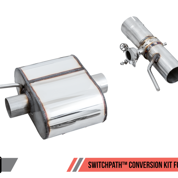 AWE Tuning 18-19 Audi TT RS Coupe 8S/MK3 2.5L Turbo SwitchPath Exhaust Conversion Kit
