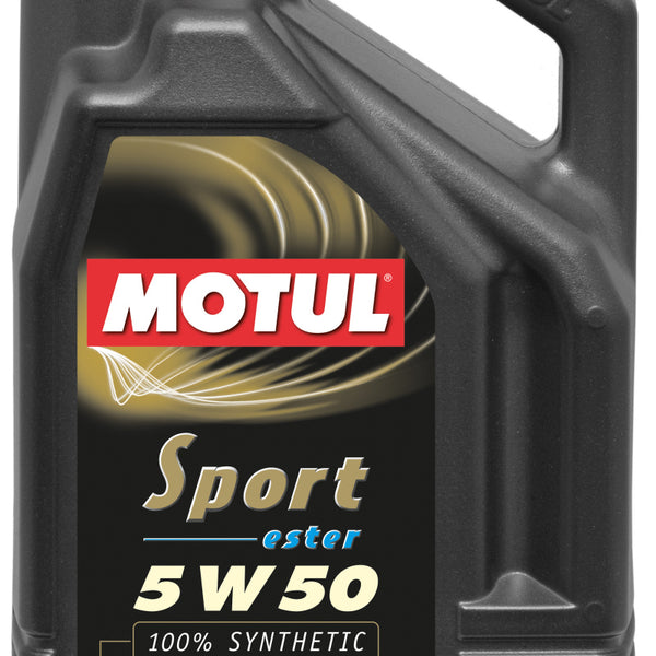 Motul 5L Synthetic Engine Oil Sport 5W50
