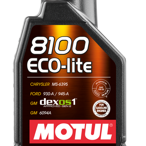 Motul 1L Synthetic Engine Oil 8100 5W20 ECO-LITE