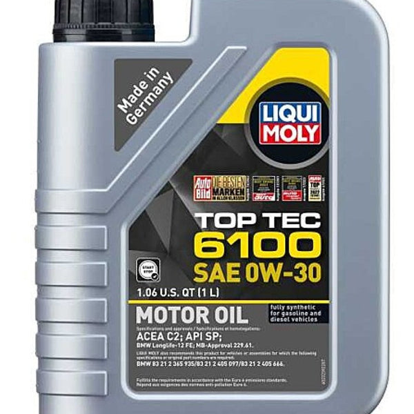 LIQUI MOLY 1L Top Tec 6100 Motor Oil SAE 0W30