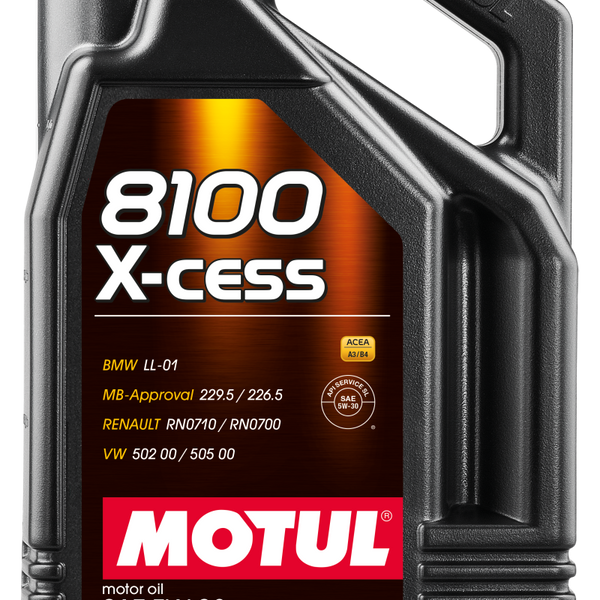 Motul Synthetic Engine Oil 8100 5W30 X-CESS 5L