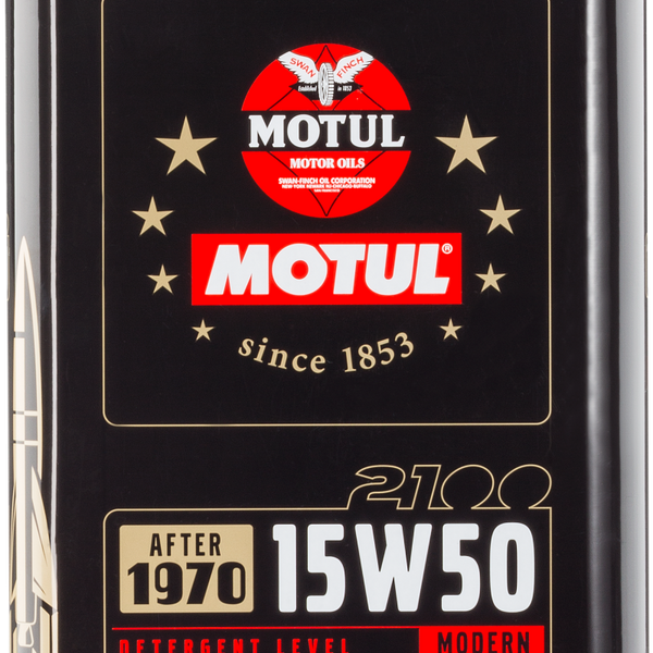 Motul 15W50 Classic 2100 Oil - 10x2L