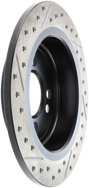 StopTech 07-09 Mini Coooper/Cooper S Slotted & Drilled Left Rear Rotor