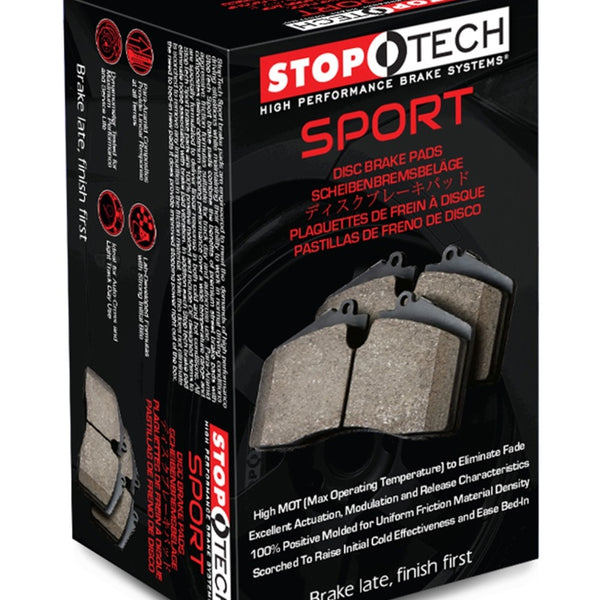 StopTech Performance 08-13 Audi S3 Rear Brake Pads