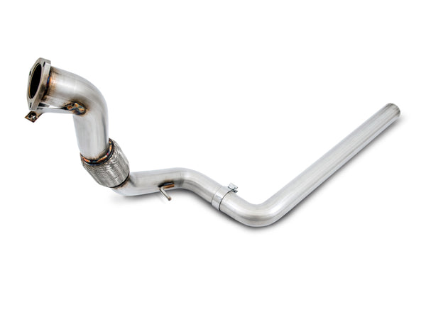 AWE Tuning Audi B9 A5 Touring Edition Exhaust Dual Outlet - Chrome Silver Tips (Includes DP)