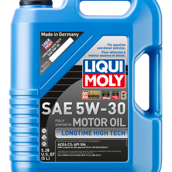 LIQUI MOLY 5L Longtime High Tech Motor Oil SAE 5W30