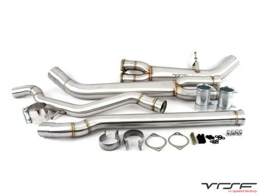 VRSF Stainless Steel Dual to Single Midpipe S55 M3 M4