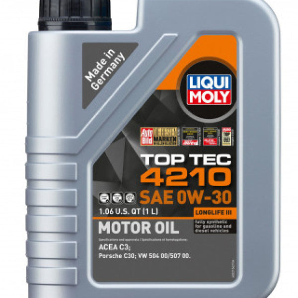LIQUI MOLY 1L Top Tec 4210 Motor Oil SAE 0W30